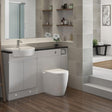 Aquarius Bathrooms Back to Wall Toilet Aquarius Emma Back to Wall Toilet with Soft Close Seat
