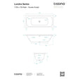 Tissino Double Ended Bath 1700 x 750mm Tissino Londra Premium Acrylic Double Ended Bath