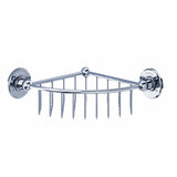 Burlington Basket Burlington Deep Corner Shower Basket in Chrome
