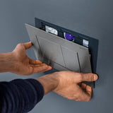 Geberit Flush Plate Geberit Sigma Square Stainless Steel Flush Plate