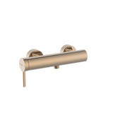 Roca Exposed Shower Valve Rose Gold Roca Ona Wall Mounted Single Lever Manual Shower Mixer Valve