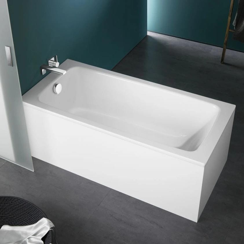Kaldewei Single Ended Bath Kaldewei Cayono Single Ended Steel Bath with Leg Set