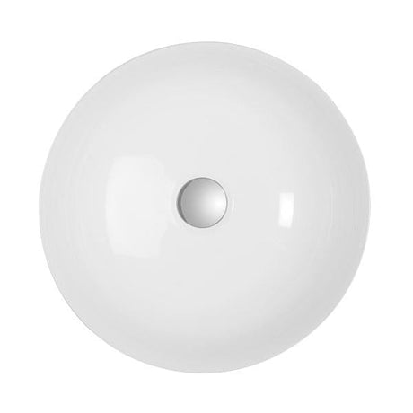 Crosswater Circus Medium Countertop Basin 390mm in White