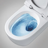 Ideal Standard Wall Hung Toilet Ideal Standard i.life O Wall Hung Rimless Toilet with HydroTwist Flush and Soft Close Seat