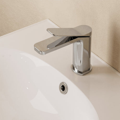Crosswater Mono Basin Tap Chrome Crosswater Glide II Mono Basin Mixer Tap