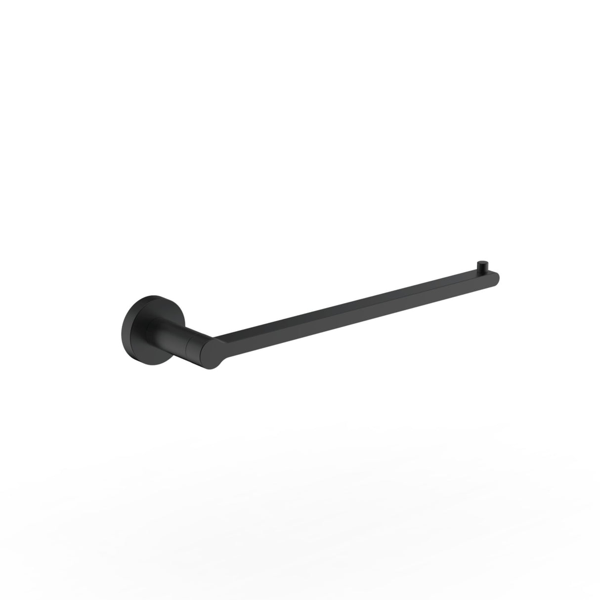 Britton Toilet Roll Holder Matt Black Britton Hoxton 2.0 Single Toilet Roll Holder