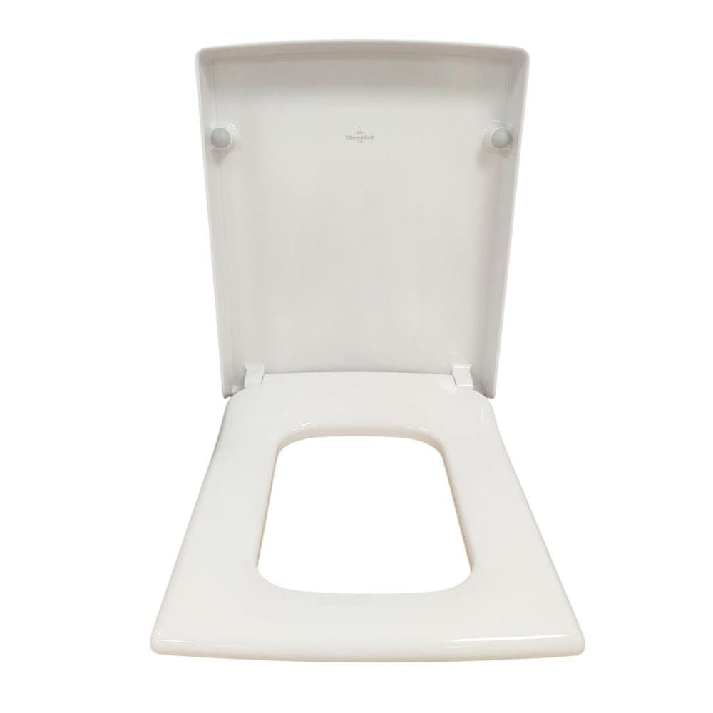 Villeroy & Boch Toilet Seat Villeroy & Boch Memento Soft Close, Quick Release Toilet Seat in White