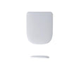 Imex Toilet Seat Imex Grace Slimline Soft Close, Quick Release Duraplus Seat in White