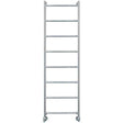 Vogue Ladder Rail 1550 x 500 / Central Heating Vogue Vivid Straight Heated Towel Rail in Chrome