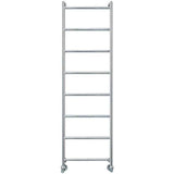 Vogue Ladder Rail 1550 x 500 / Central Heating Vogue Vivid Straight Heated Towel Rail in Chrome
