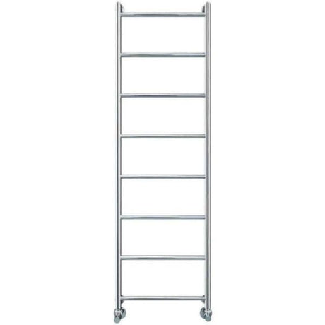 Vogue Ladder Rail 1550 x 500 / Central Heating Vogue Vivid Straight Heated Towel Rail in Chrome