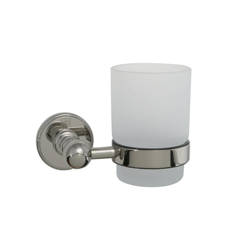 JTP Toothbrush Holder Nickel JTP Grosvenor Tumbler and Holder