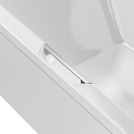 Eastbrook Bath Accessories Chrome Eastbrook Portland Single Hand Grip