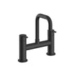 Heritage Bath Mixer Matt Black Heritage Dartmouth Bath Filler Tap