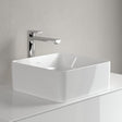 Villeroy & Boch Countertop Basin Villeroy & Boch Collaro 380mm Square Countertop Basin in White Alpin