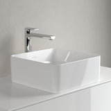 Villeroy & Boch Countertop Basin Villeroy & Boch Collaro 380mm Square Countertop Basin in White Alpin