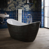 Heritage Modern Freestanding Bath Heritage Alderley Mock Croc Skin Effect Freestanding Acrylic Double Ended Bath