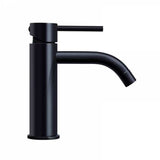 Tissino Mono Basin Tap Tissino Parina Mono Basin Mixer Tap in Matt Black