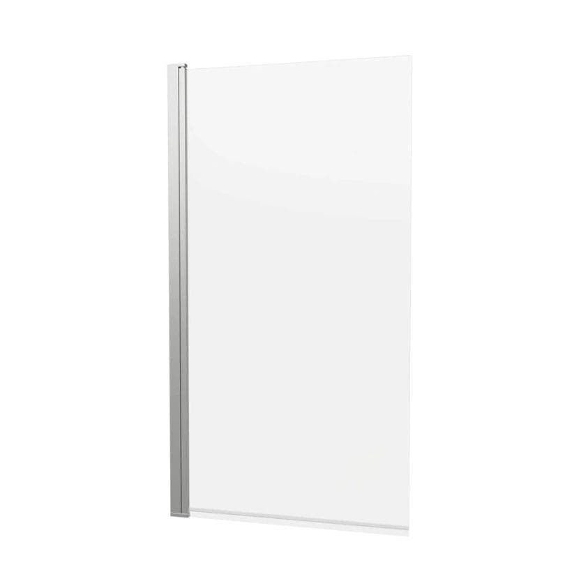 Crosswater Bath Screen Crosswater Clear 6 Hinged Bath Screen