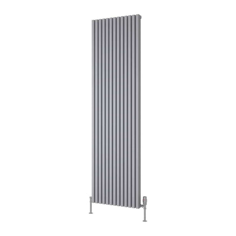 Reina Panel Radiator 1800 x 510mm / Silver Reina Albano Central Heating Vertical Radiator