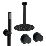 UK Bathroom Store Concealed Shower Set Crosswater Module Shower Set 1 with Fixed Head and Pencil Handset