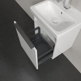 Villeroy & Boch Wall Mounted Vanity Unit Villeroy & Boch Architectura Wall Hung Vanity Unit 400mm One Drawer with Basin