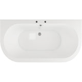 Aquarius Bathrooms Roll Top and Slipper Freestanding Bath Aquarius Timeless Freestanding Back To Wall Bath With Chrome Lions Paw Feet