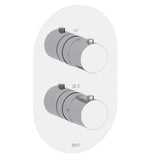 Roca Concealed Shower Set Roca Splash-T Thermostatic Concealed Shower Valve with Shower Handset and Slide Rail Set