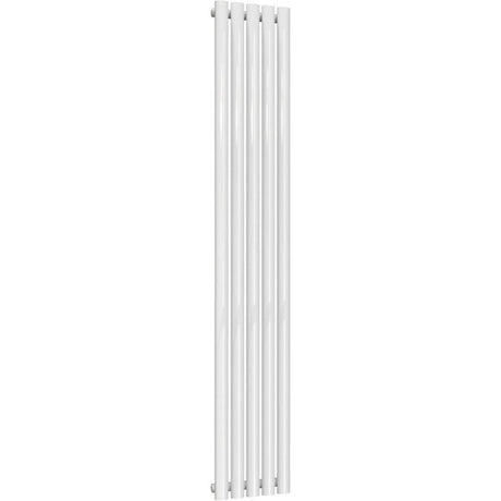 Aquarius Bathrooms Column Radiator Aquarius Athens Single Vertical Column Radiator in White