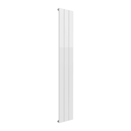 Reina Panel Radiator 1800 x 280mm / White Reina Casina Vertical Aluminium Single Panel Radiator