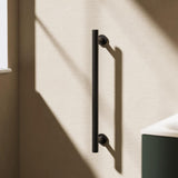 Crosswater Grab Rail/Bar Matt Black / 600mm Crosswater Straight Grab Bar