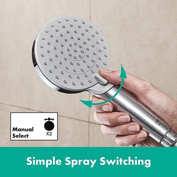 Hansgrohe Shower Headset Hansgrohe Vernis Blend Hand Shower 100 Vario in Chrome