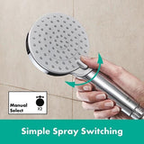 Hansgrohe Shower Headset Hansgrohe Vernis Blend Hand Shower 100 Vario in Chrome
