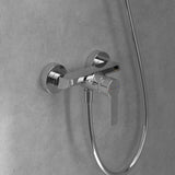 Villeroy & Boch Bath Shower Mixer Villeroy & Boch Architectura Wall Mounted Single Lever Shower Mixer Tap in Chrome
