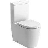 Aquarius Bathrooms Close Coupled Toilet Aquarius Emma Rimless Close Coupled Fully Shrouded Toilet with Soft Close Seat