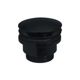 Crosswater Basin Waste Matt Black Crosswater Universal Click Clack Basin Waste