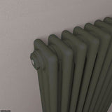 Eastbrook Eastbrook Rivassa Traditional 3 Column Radiator in Matt Anthracite