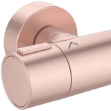 Ideal Standard Exposed Shower Set Ideal Standard Ceratherm ALU+ Exposed Shower Valve Set with Fixed Riser, Showerhead, Handset and Shelves