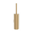 Crosswater Toilet Brush Brushed Brass Crosswater Mio Wall Mounted Toilet Brush and Holder