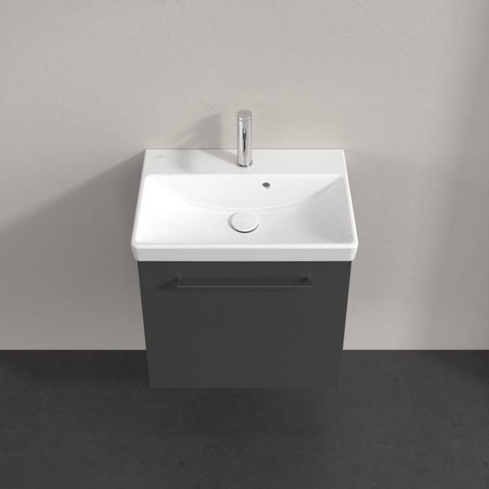 Villeroy & Boch Wall Mounted Vanity Unit Villeroy & Boch Avento Wall Hung Vanity Unit 530mm One Door with Basin