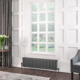 Eastbrook Rivassa Traditional 3 Column Radiator in Matt Anthracite