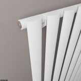 Eastbrook Panel Radiator Eastbrook Tunstall Straight Horizontal Designer Radiator in Matt White