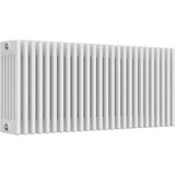 Aquarius Bathrooms Column Radiator 500mm x 1190mm Aquarius Foundry Horizontal 6 Column Radiator in White