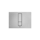 Roca Flush Plate Roca Duplo-S PS4 Flush Plate in Stainless Steel