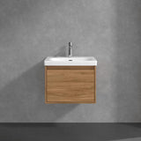 Villeroy & Boch Wall Mounted Vanity Unit Villeroy & Boch Skyla Wall Mounted 600mm One Drawer Vanity Unit with Basin