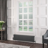 Eastbrook Rivassa Traditional 3 Column Radiator in Matt Anthracite