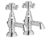 Aqaurius Pillar Bath Tap Chrome Aquarius Chic Bath Pillar Taps (Pair)