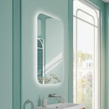 Villeroy & Boch Illuminated Mirror 1000 x 600mm Villeroy & Boch More to See Lite LED Illuminated Curved Rectangular Mirror