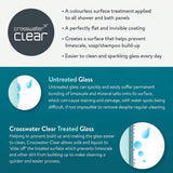 Crosswater Pivot Shower Door Crosswater Clear 6 Pivot Shower Door