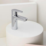 Roca Mono Basin Tap Roca Victoria Plus Cold Start Basin Mixer Tap with Click Clack Waste